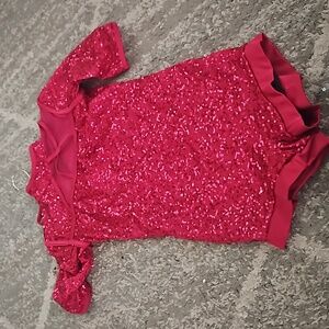 Figure skating or dance leotard dress